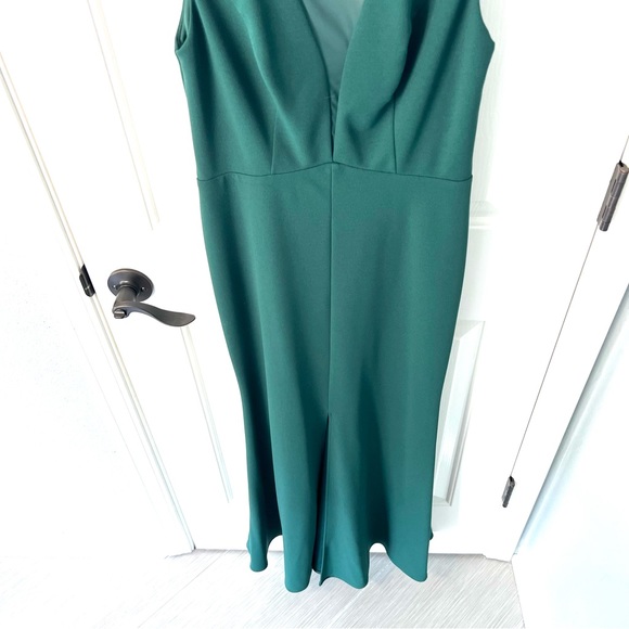 David’s bridal green maxi dress, Size - 2 - Picture 4 of 6